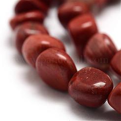 Natural Brecciated Jasper Beads Strands&nbsp;G-F464-01