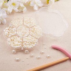 52g ABS Plastic Imitation Pearl Cabochons&nbsp;SACR-SZ0001-10