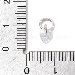 925 Sterling Silver with Cubic Zirconia Charms&nbsp;STER-Q004-05A-P