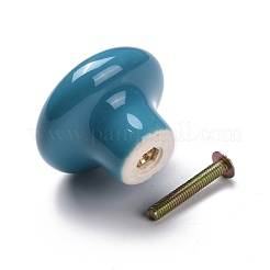 Round-shaped Porcelain Cabinet Door Knobs&nbsp;FIND-Z004-17C