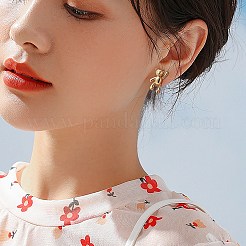 Bear Brass Stud Earrings for Women&nbsp;EJEW-SZ0001-71