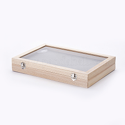 Wooden Stud Earring Presentation Boxes&nbsp;ODIS-P006-10
