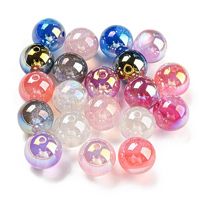 Iridescent Acrylic Beads&nbsp;MACR-F078-02C-1