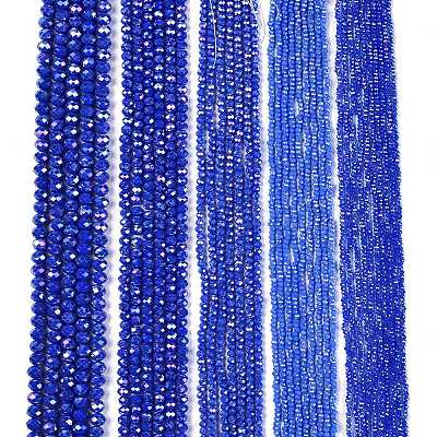 Electroplate Glass Beads Strands&nbsp;EGLA-A044-P8mm-B32-1