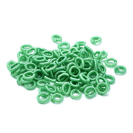 Polyester Weave Beads&nbsp;WOVE-N003-67-1