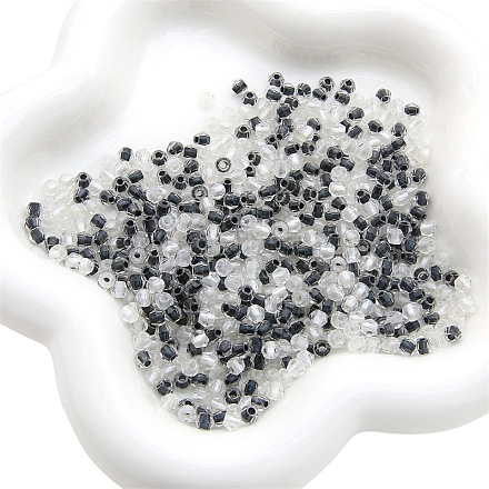 100Pcs Transparent Glass Beads X1-GLAA-P061-01C-1