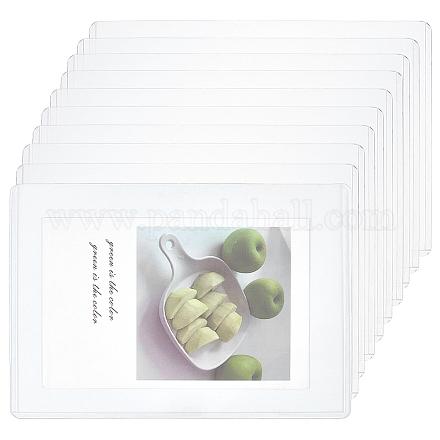 Plastic ID Card Holder AJEW-WH0314-974B-1