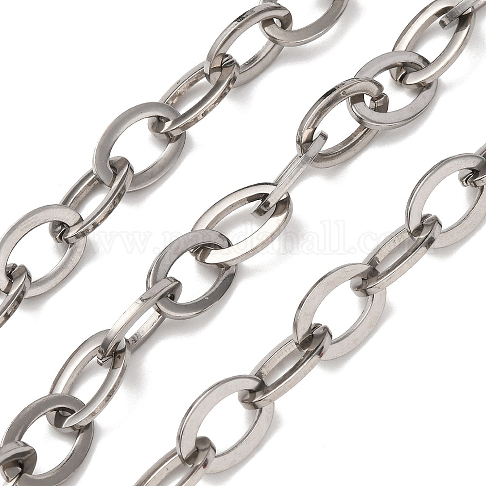 Ss Cable Chain Wholesale 304 Stainless Steel Cable Chains - Pandahall.com