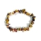 Natural Mookaite Stretch Bracelets, Chip, Inner Diameter: 2-1/8~2-3/8 inch(5.5~6cm)