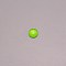 Glass Cabochons, Half Round, Lime, 12x4mm