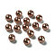 Imitation Pearl Acrylic Beads, Dyed, Round, Rosy Brown, 8x7.5mm, Hole: 2mm, about 1900pcs/pound