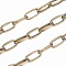 Antique Bronze, 12x6x1.5mm, inner diameter: 10.5x5mm, about 328.08 Feet(100m)/roll