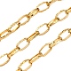 304 Stainless Steel Textured Cable Chains&nbsp;STAS-P386-10G-1