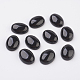 Natural Obsidian Flat Back Cabochons&nbsp;G-G741-13x18mm-20-1