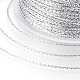 ナイロンメタリックコード  銀  1mm  約20m /ロール&nbsp;MCOR-E002-11-3