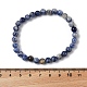 Natural Blue Spot Jasper Bead Stretch Bracelets&nbsp;BJEW-K212-A-039-3