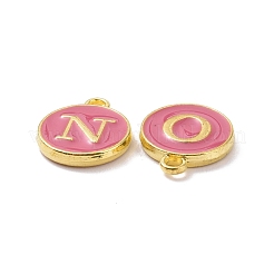 Golden Plated Alloy Enamel Charms&nbsp;ENAM-S118-08-M