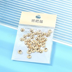 SHEGRACE Brass Beads Caps&nbsp;XGRPCU721-281G