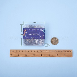 合金のチベット風チャーム  クリスマステーマ  アンティークシルバー  74x72x17mm  48個/箱&nbsp;TIBE-SC0002-06
