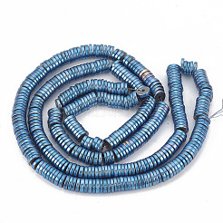 Electroplate Non-magnetic Synthetic Hematite Beads Strands&nbsp;G-T061-142A