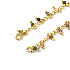 Brass Cable Chain Necklace Making&nbsp;KK-K337-12G-15
