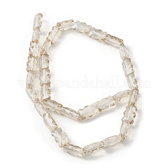 Electroplate Glass Beads Strands&nbsp;EGLA-L045-F-PL01