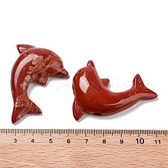 天然レッドジャスパー アニマスペンダントを見る  イルカのチャーム  35.5~38x47.5~50x10~10.5mm  穴：3.5mm&nbsp;G-K383-05A
