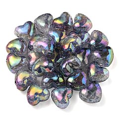 Transparent Crackle Acrylic Beads&nbsp;OACR-P010-14B