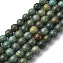 Natural Shoushan Jade Beads Strands&nbsp;G-L624-A01-10mm