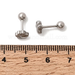 304 Stainless Steel Nose Bone Rings&nbsp;STAS-B126-14P-02