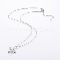 304 Stainless Steel Chain Necklaces&nbsp;NJEW-O108-43P