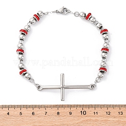 201 Stainless Steel Link Chain Bracelets&nbsp;BJEW-A032-01P-03