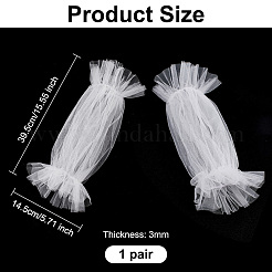 Polyester Detachable Puff Sleeves&nbsp;AJEW-WH0083-26