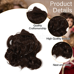 PP Hair Doll Wig Hair&nbsp;DIY-WH0349-395A-01