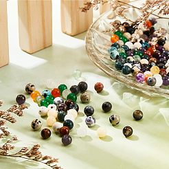 750Pcs 15 Styles Natural & Synthetic Gemstone Beads Set&nbsp;G-NB0003-86