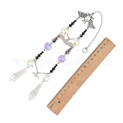 Halloween Bat Alloy Suncatcher&nbsp;HJEW-TA00495