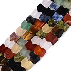 Natural & Synthetic Mixed Stone Beads Strands&nbsp;G-Q608-22