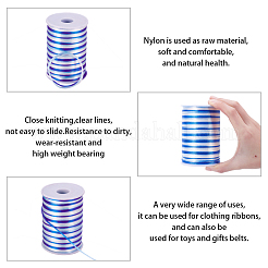 Braided Nylon Thread&nbsp;NWIR-WH0009-07B