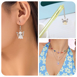 10Pcs Alloy Glass Pendants&nbsp;PALLOY-TAC0150