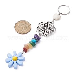 Flower Resin Keychains&nbsp;KEYC-JKC00556-03