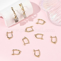 SHEGRACE Brass Hoop Earring Findings&nbsp;XGRQ79069-949G