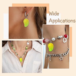 Mango Opaque Acrylic Pendants&nbsp;FIND-CJZ0001-007