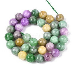 Dyed Natural Quartz Beads Strands&nbsp;G-T139-10mm-94