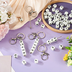 DIY Stainless Steel Beadable Keychain Making Kits&nbsp;KEYC-TA0001-63