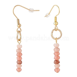 Dyed Natural Malaysia Jade Beads Dangle Earrings&nbsp;EJEW-JE04709-05