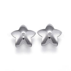 Tarnish Resistant 304 Stainless Steel Flower Bead Caps&nbsp;LS-STAS-G124-28P