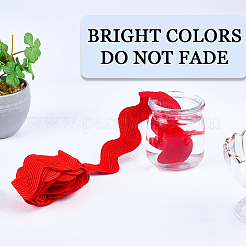 10 Yards 5 Colors Polyester Ribbons&nbsp;SRIB-GF0001-56A