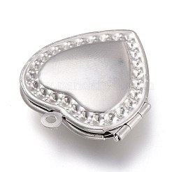 Tarnish Resistant 316 Stainless Steel Locket Pendants&nbsp;STAS-Z010-02