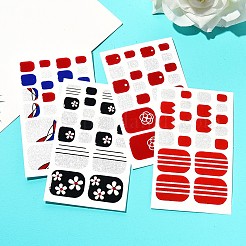 Full-Cover Glitter Powder Toenail Wraps Stickers&nbsp;MRMJ-R112-ZXJ-M