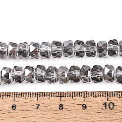 Electroplate Glass Beads Strands&nbsp;EGLA-T021-20C